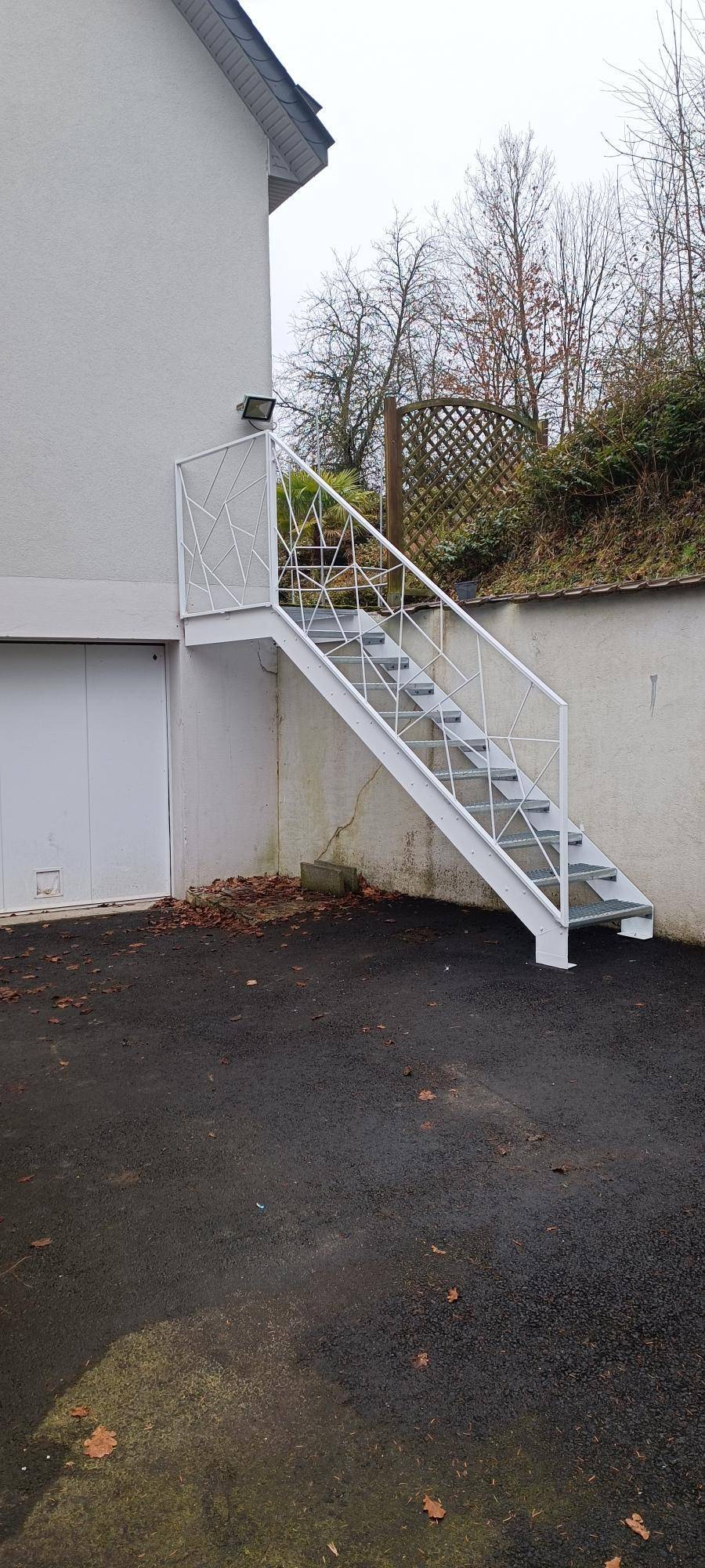 Escalier droit - Acalix