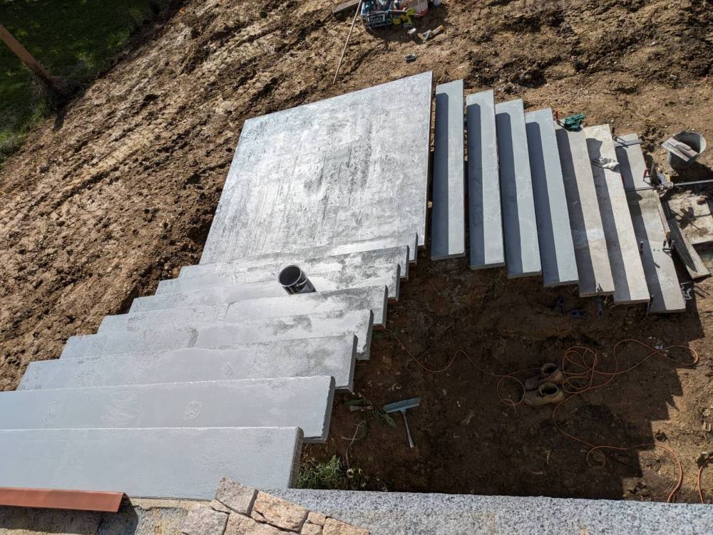 Escalier quart tournants
