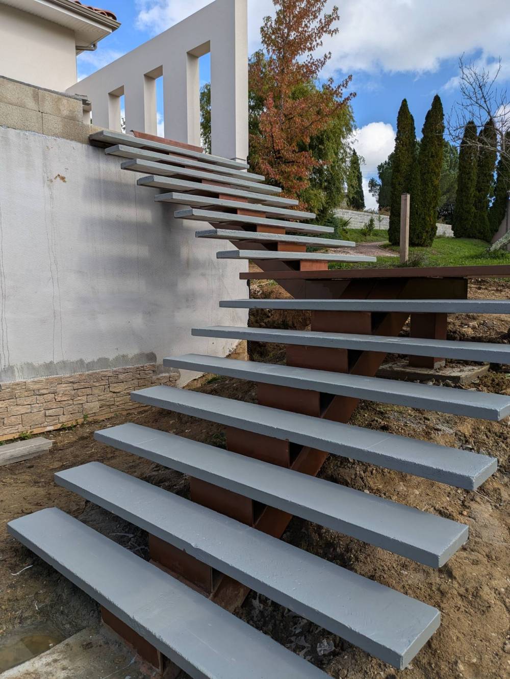 Escalier quart tournants