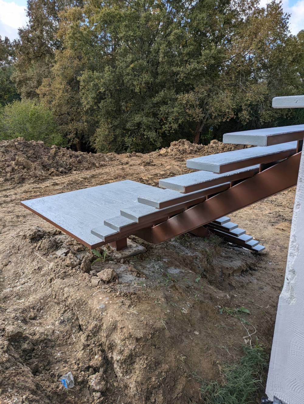 Escalier quart tournants